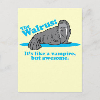 Postal El vampiro de la morsa