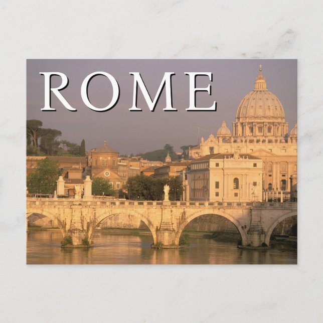 Postal El Vaticano | Italia, Roma | Gracias (Anverso)