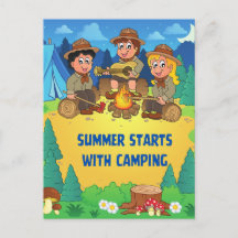 El verano empieza con el camping