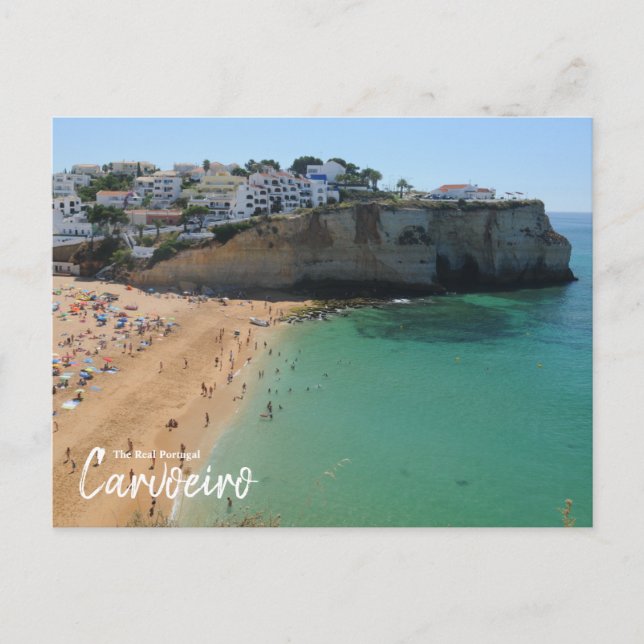 Postal El verdadero Portugal-Carvoeiro, el Algarve (Anverso)