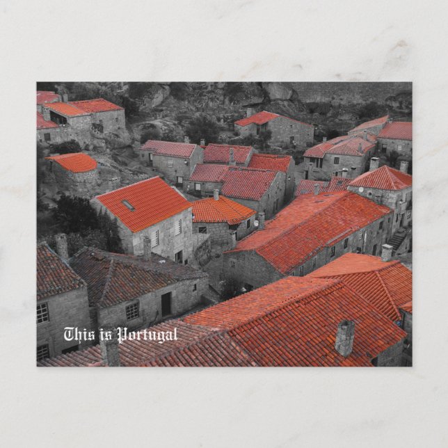 Postal El verdadero Portugal - Sortelha (Anverso)