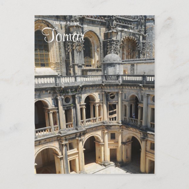 Postal El verdadero Portugal-Tomar (Anverso)