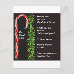 Postal El verdadero significado del bastón de caramelo