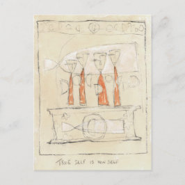 Postal El verdadero yo no es el yo