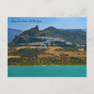 Postal El verdadero Zahara de la Sierra español