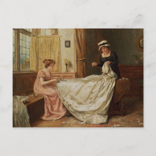 Postal El vestido Boda