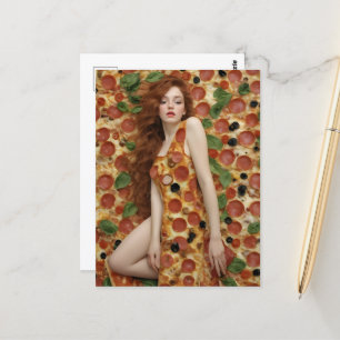 Postal El Vestido Pizza