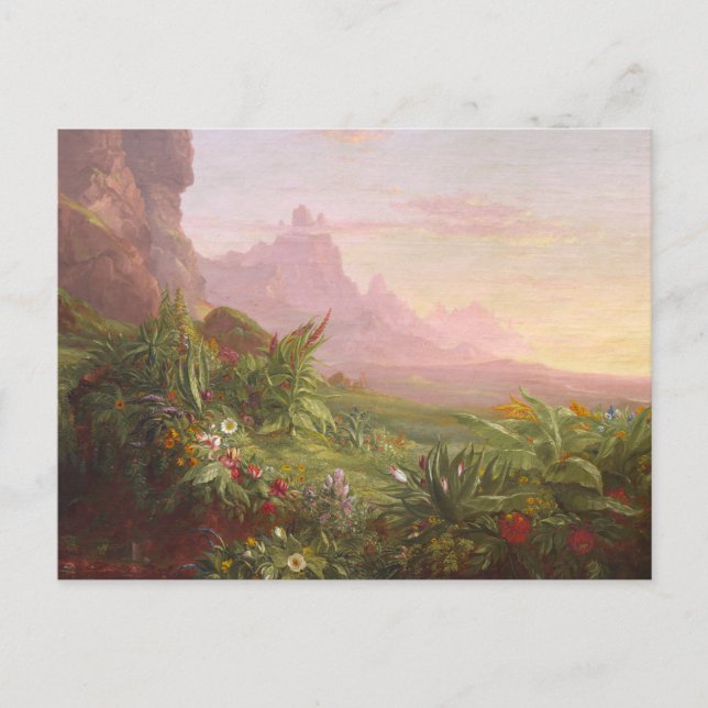 Postal El viaje de la vida: la infancia (Anverso)