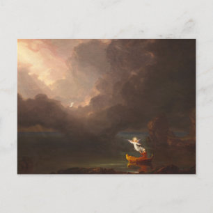 Postal El Viaje de la Vida: La vejez de Thomas Cole Postc