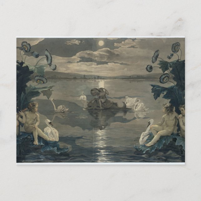 Postal El viaje marítimo de Arion, 1809 (Anverso)