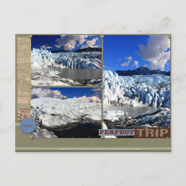 Postal El viaje perfecto por Alaska (Anverso)