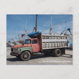 Postal El viejo camión