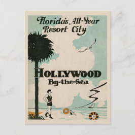 Postal El viejo Hollywood Florida de los años 1920