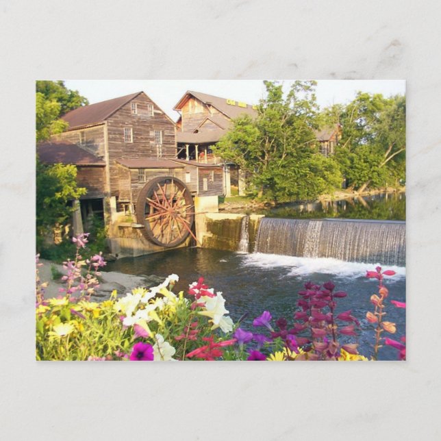 Postal El viejo molino