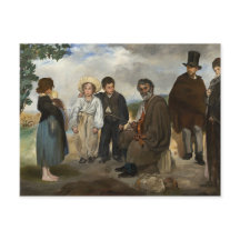 El viejo músico Edouard Manet