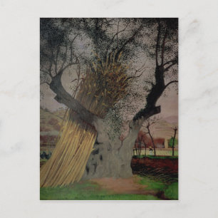 Postal El viejo olivo, 1922