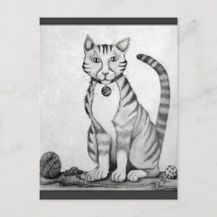 Postal El viejo tigre TomCat