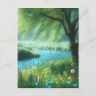 Postal El viento en el salvaje