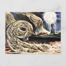 Postal El viento suave de los amantes, William Blake