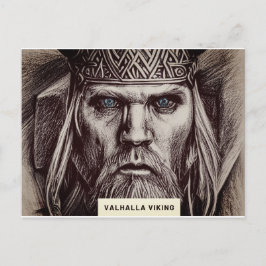 Postal El Viking Simbolismo de Valhalla - ¡En una postal!