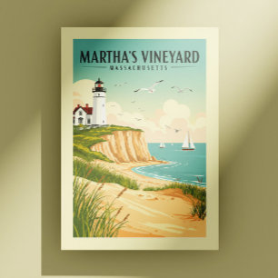 Postal El Viñedo Massachusetts de Martha