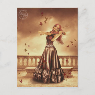 Postal El violinista (postal)