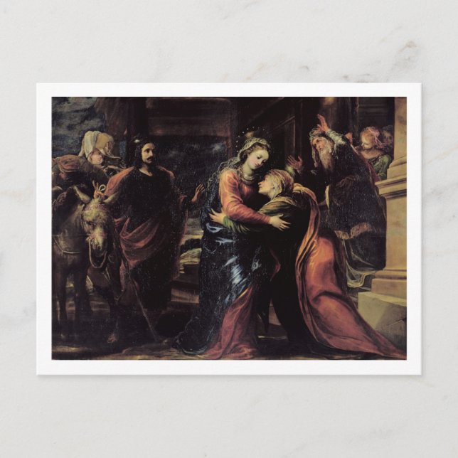 Postal El Visitation (Anverso)