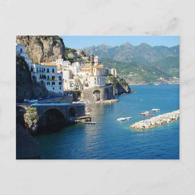 Postal El Vista Amalfi (Anverso)