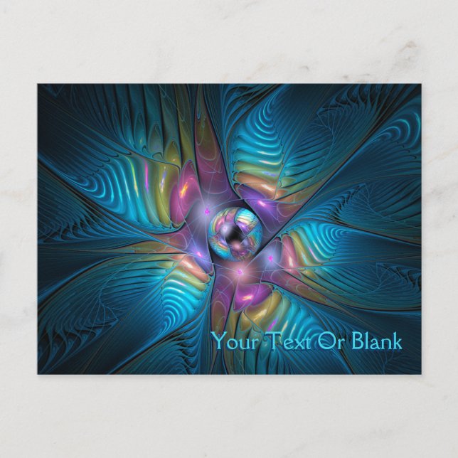 Postal El vuelo de Fancy (Anverso)