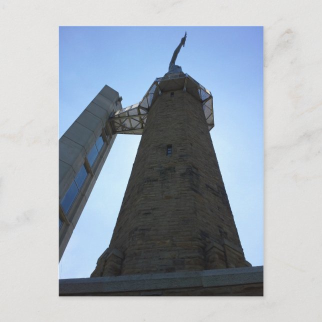 Postal El Vulcano (Vista Desde El Suelo) (Anverso)