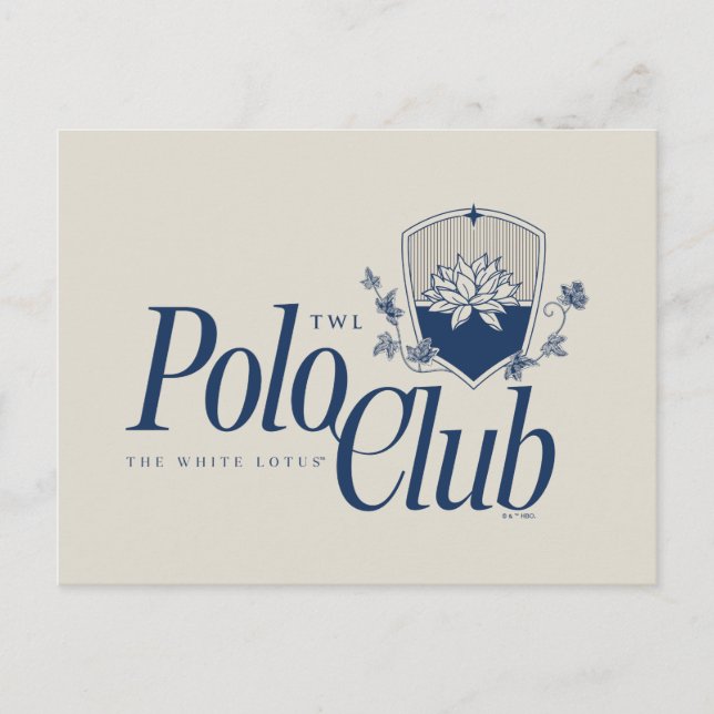 Postal El White Lotus Polo Club (Anverso)