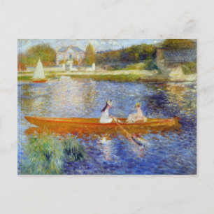 Postal El Yawl de Pierre-Auguste Renoir