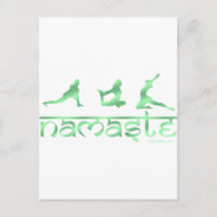 El yoga de Namaste es verde
