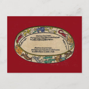 Postal El Zodiaco, 1496
