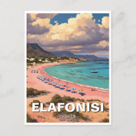 Postal Elafonisi Elafonissi Beach Crete Grecia Viaje