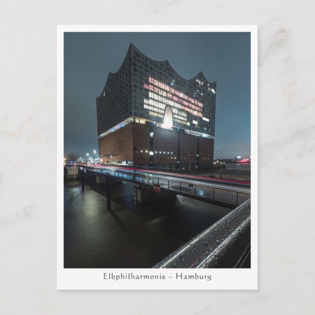Postal Elbphilharmonie Hamburg (Anverso)