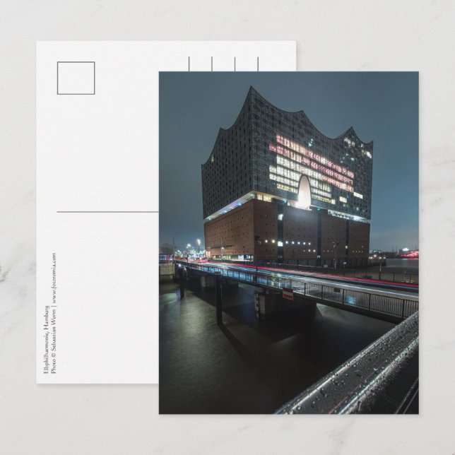 Postal Elbphilharmonie Hamburg (Anverso / Reverso)
