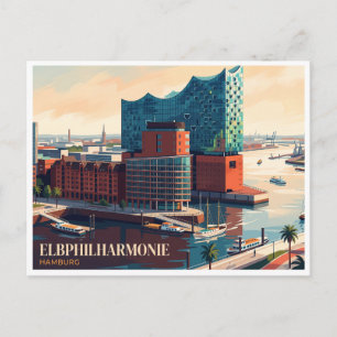 Postal Elbphilharmonie Hamburgo Alemania