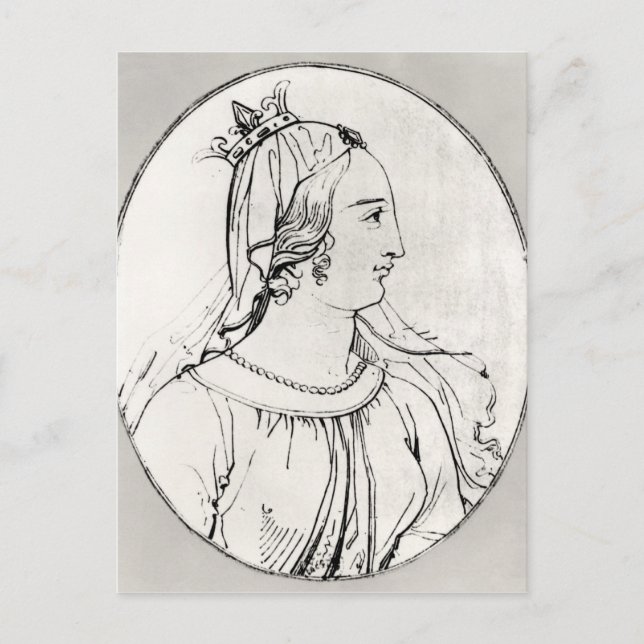 Postal Eleanor de Aquitania (Anverso)