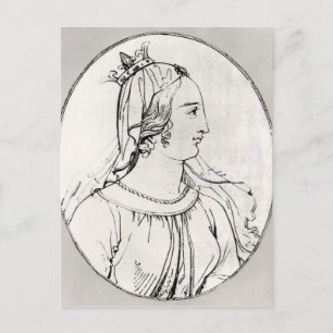 Postal Eleanor de Aquitania