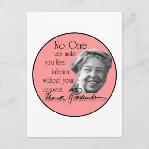 Postal Eleanor Roosevelt - Primera Dama del Mundo