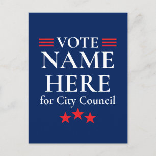Postal Elección de Campaña Personalizada