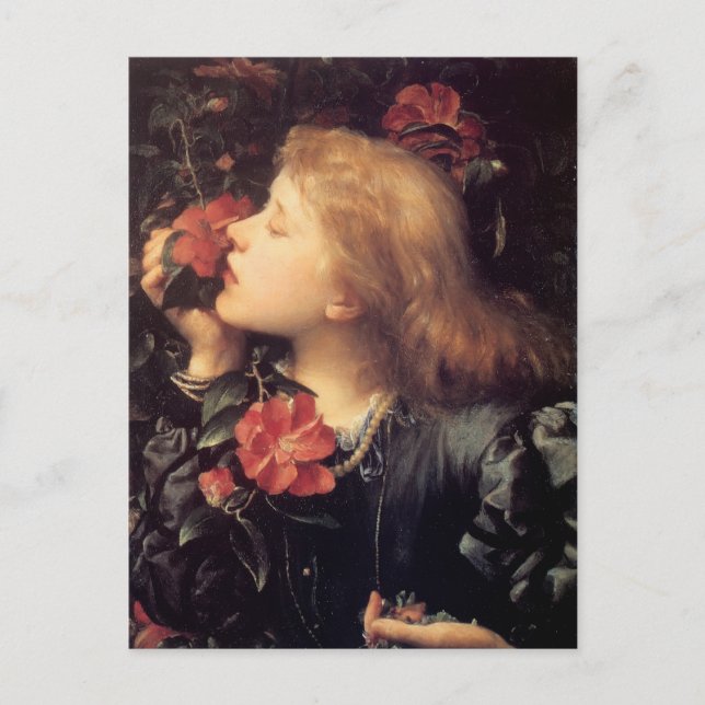 Postal Elección de George Frederick Watts (Anverso)