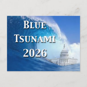 Postal Elección del Tsunami Azul 2026