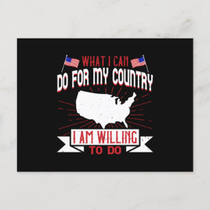 Postal Elección estadounidense lo que puedo hacer por mi 