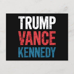 Postal Elección Trump Vance Kennedy 2024