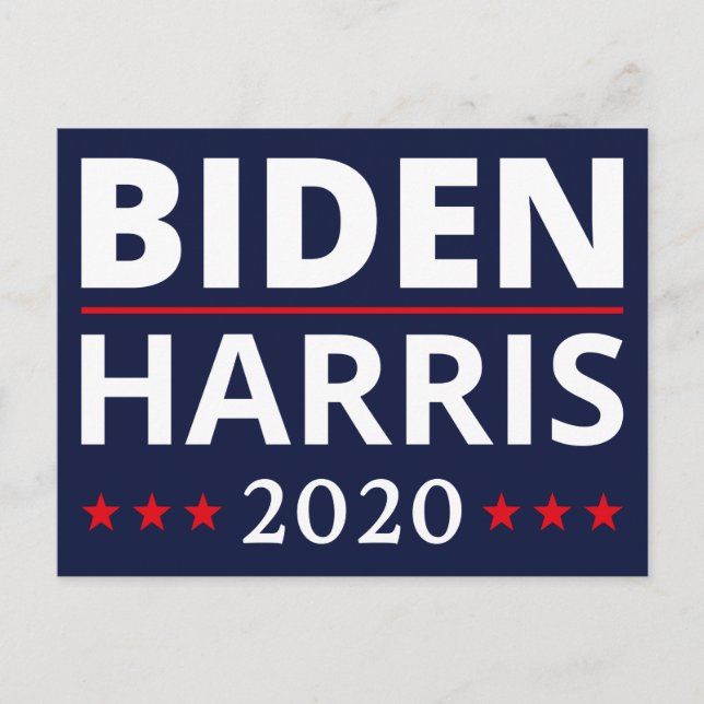 Postal Elecciones 2020 - Biden Harris II (Anverso)