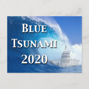 Postal Elecciones Blue Tsunami 2020