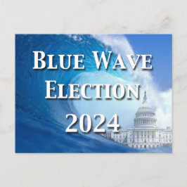 Postal Elecciones de Ola Azul 2024