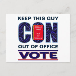 Postal Elecciones presidenciales de 2024: Resistir azul d